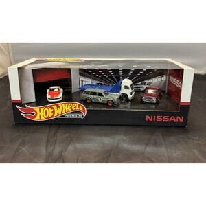 2020 Hot Wheels Premium Collector Nissan Set GMH40 Real Riders Walmart Exclusive
